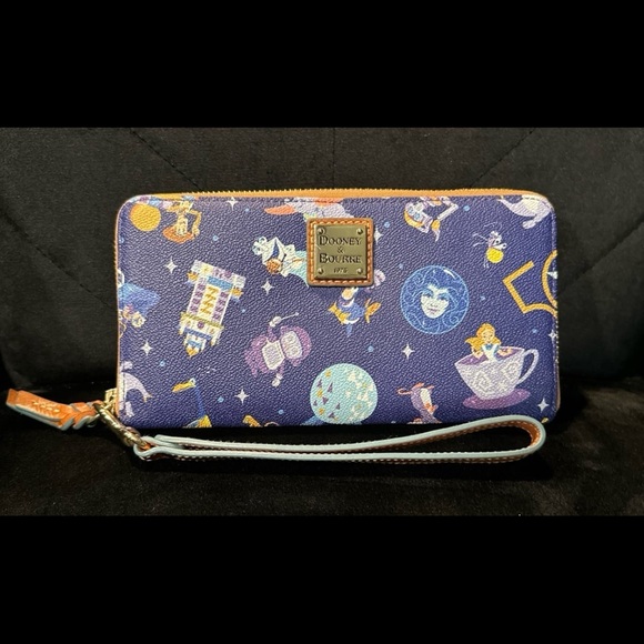 Dooney & Bourke Handbags - Walt Disney World 50th Anniversary Dooney & Bourke Wristlet Wallet